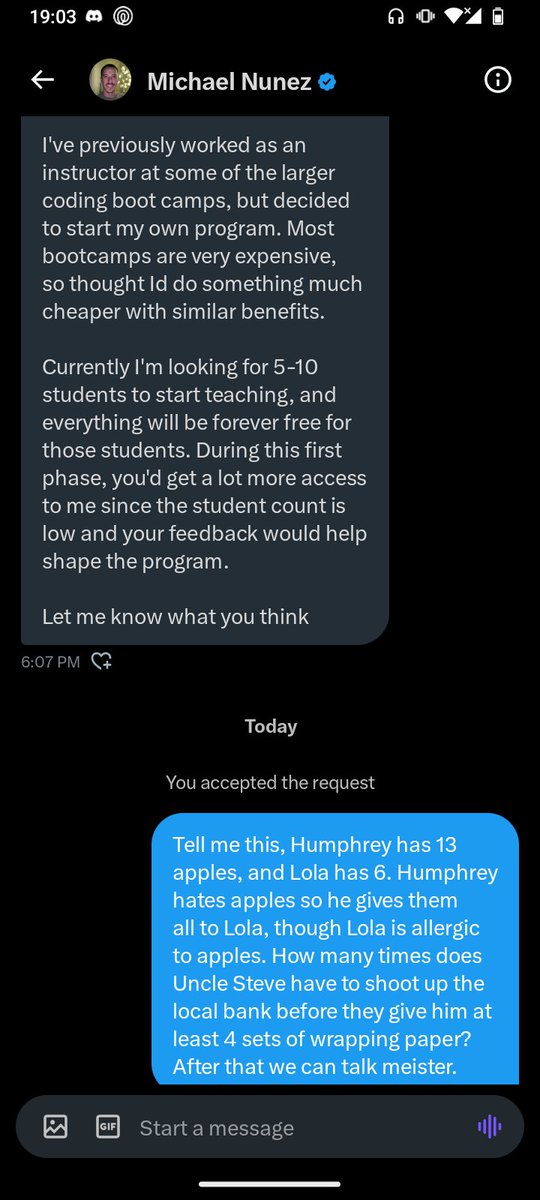 Dude ain't coming back from this math exam