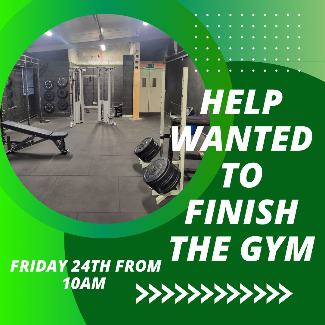 DouglasGAAClub's tweet photo. A SHOUTOUT LOOKING FOR HELP NEEDED with the final refurbishment work on the gym this Friday. LOOKING FOR painters/carpenters/handy men/women, players from U16 up to come down for an hour or two from 10am onwards. https://t.co/iNl2GRG5Td