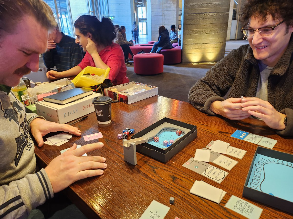 Today I've been writing about how to make the most out of playtesting sessions. 

I've come up with 21 tips. 

Link in comments...