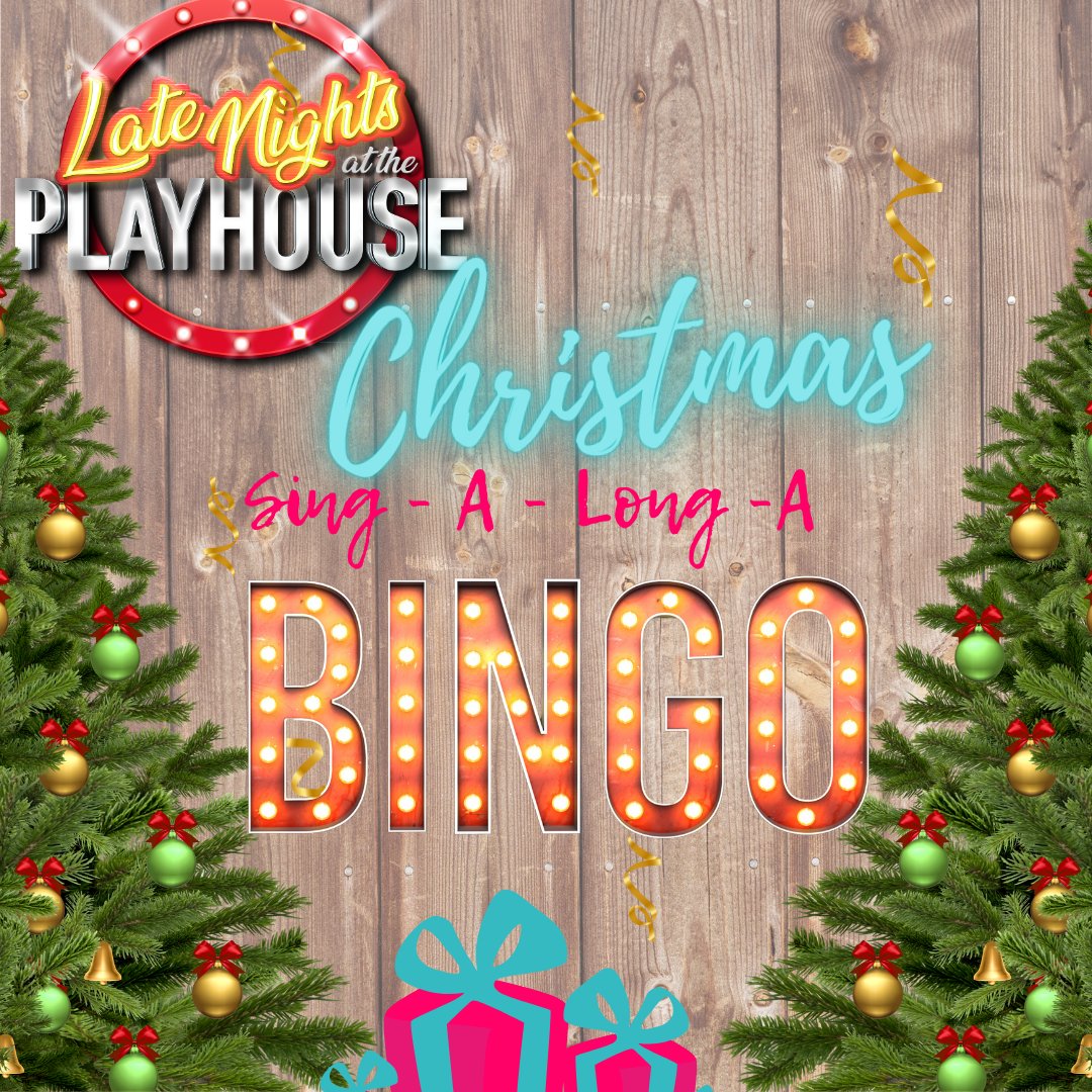 🎄Christmas Sing- A - Long - A Bingo 📆22 December | 7pm Join us at the Harlow Playhouse for an evening of Christmas Bingo, just not as you know it! Presenting SING-A-LONG-A-BINGO.