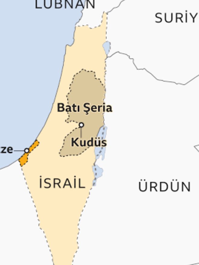 Filistin topraklarının tek parçadan oluşmadığını Batı Şeria ve Gazze topraklarının iç içe olmadığını Kudüs’ün nerde olduğunu bilmeyen milyonlarca insan için Coğrafya eğitimi şart kardeşim.
#EğitimCoğrafyasızOlmaz