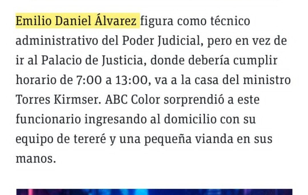 mysoilan's tweet photo. .@ConsejoParaguay terna a investigado por la justicia😱👇 https://t.co/UyGOt9OYXN