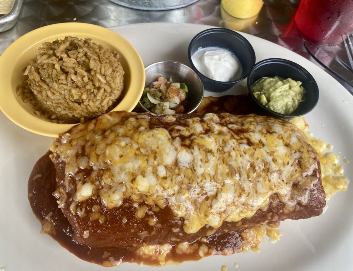 Get a cheesy burrito in your belly today… veggie, chicken, pork or beef! 

Doors open 11-9 
Holiday catering pickups til 5
Closed Thanksgiving Day

lascrucestexmex.com
2935 Airline Dr. in Metairie