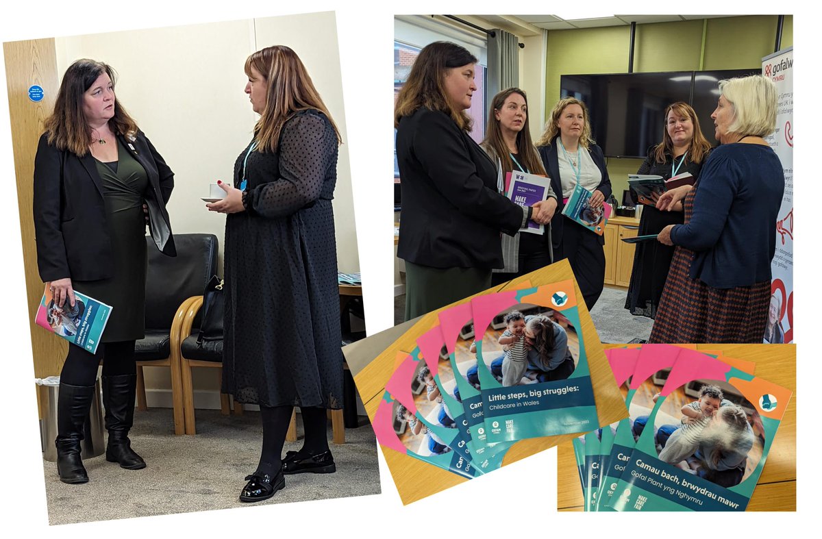 It was wonderful to meet report author <a href="/hdturkmen/">Hade Turkmen</a> and representatives from the #MakeCareFair coalition today in the Senedd.

Roedd hi’n hyfryd cwrdd ag awdur yr adroddiad Dr Hade Turkmen a chynrychiolwyr o <a href="/WENWales/">WENWales</a> <a href="/OxfamCymru/">Oxfam Cymru</a> <a href="/CarersWales/">Carers Wales</a> <a href="/Mothersmatter20/">Mothers Matter - Perinatal Mental Health</a> heddiw.

2/5