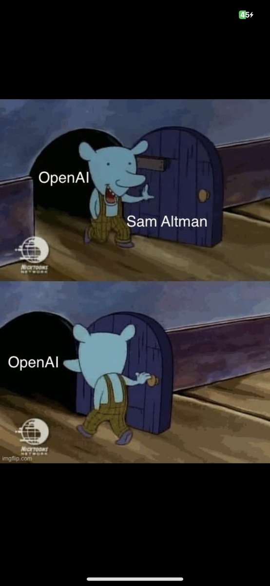 HarrisonJGoode's tweet photo. Recruiter: Sam Altman, can you explain why there is a 24-hour gap in your employment history...?

Anyone else think that it’s a matter of time until we get a Netflix documentary on this whole OpenAI saga? https://t.co/1ji0C9Uqez