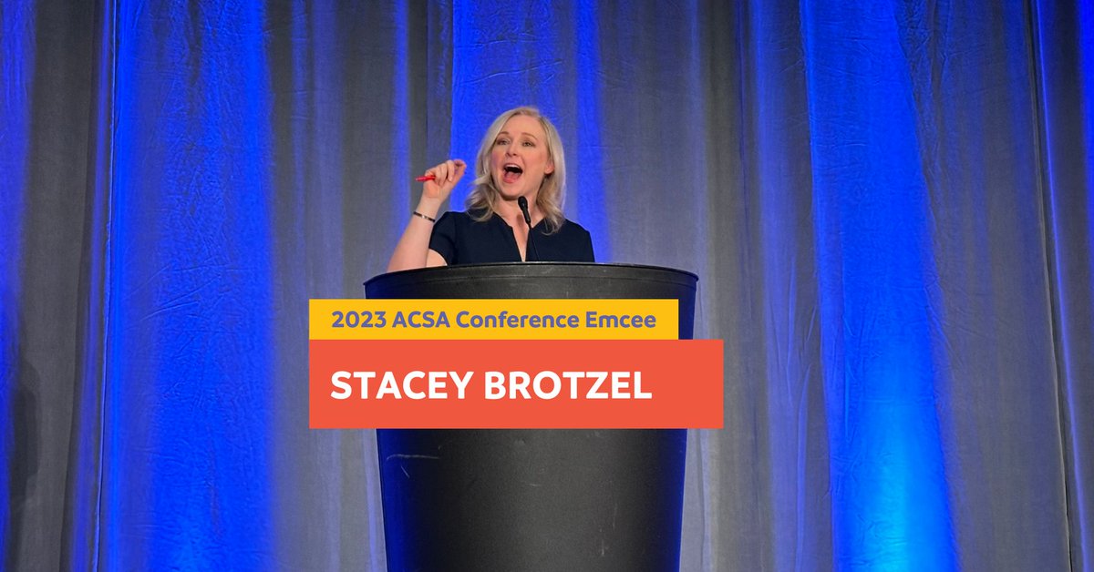 OfficialACSA's tweet photo. Welcome @Stacey Brotzel as our emcee for the 2023 #ACSA Conference!
With over two decades on TV and radio, her dedicated voice of trust will guide us through the Conference.
Meet Stacey here: https://t.co/Uk1wd4eotQ
#ACSAconference #healthyminds #safeworkplaces https://t.co/1n2XDmpXNC
