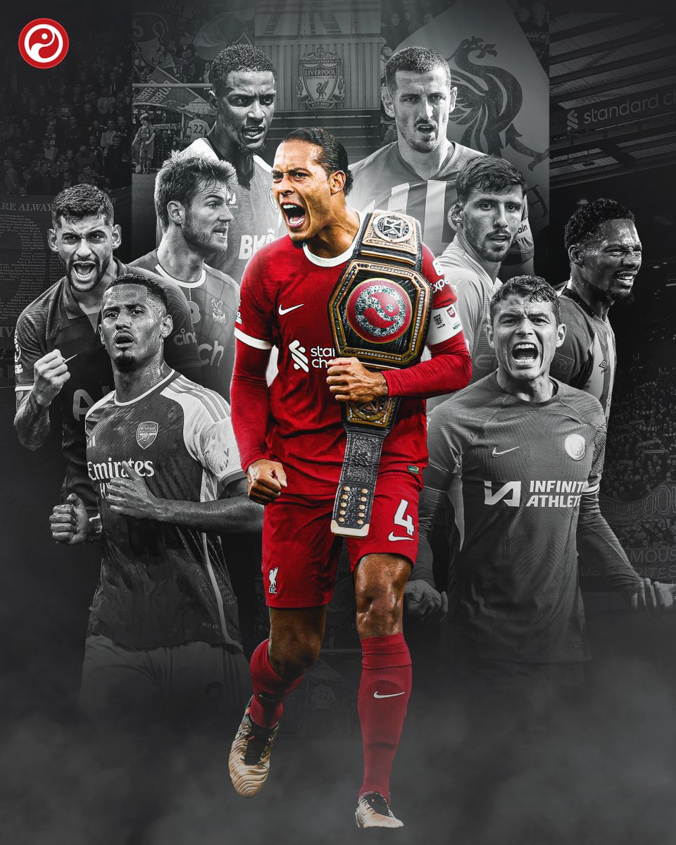Squawka's tweet photo. Can anyone take away @VirgilvDijk's title as the best centre-back in the Premier League? 💪

[THREAD] https://t.co/0L6SefLRdk