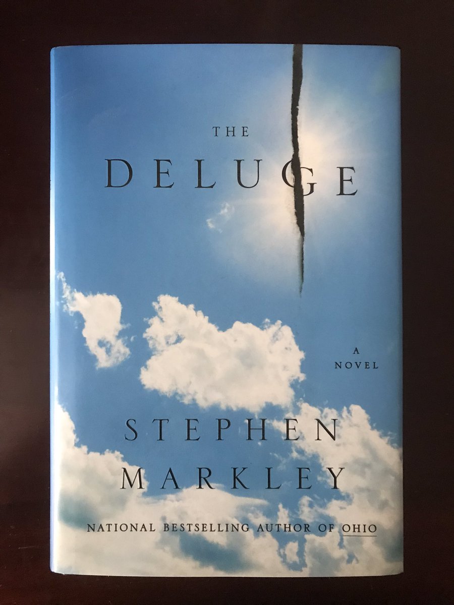 JohnWoods333's tweet image. I really enjoyed and appreciated The Deluge, by Stephen Markley. It is a truly epic novel, encompassing multiple perspectives, offering a premonition of our environmental future. Wonderfully written and fully realized. Give it a read. 

#TheDeluge #StephenMarkley @simonschuster