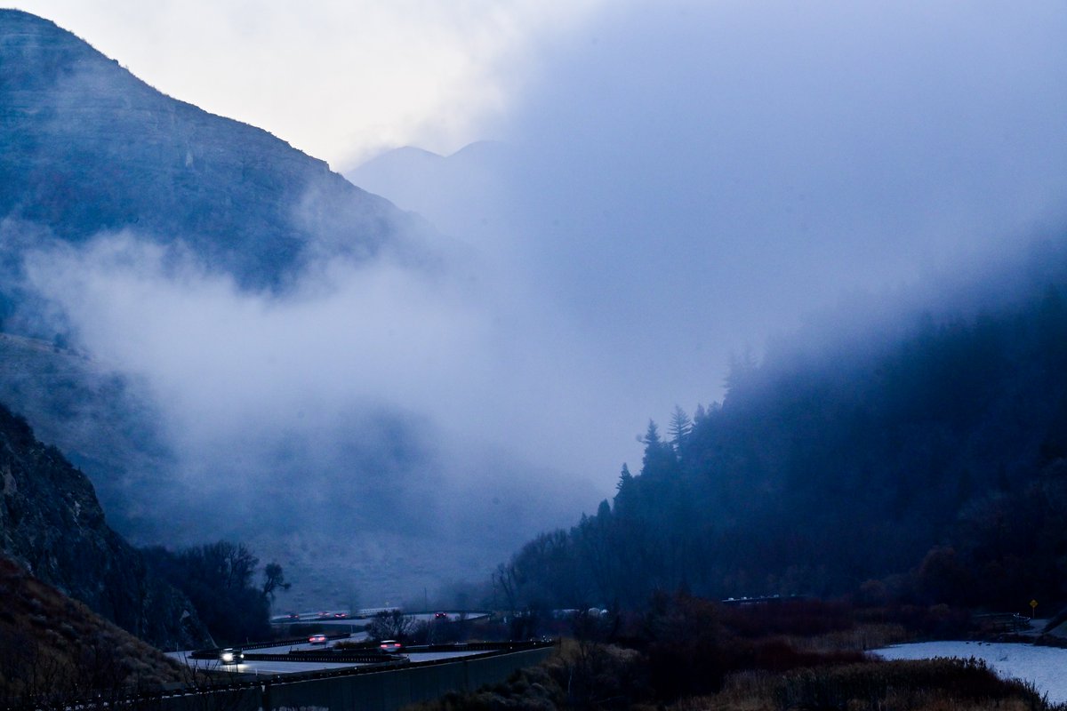 A beautiful foggy morning in #ProvoCanyon, #DeerCreek &amp; #Wallsburg. Beautiful scenery.
  #photography #weather #fog #utwx #foggy #provocanyon #deercreek #wallsburg #morning #winter #flyfishing #fishing #anglers #horses #farms #pheasant #ducks #utphoto #happywandererscott