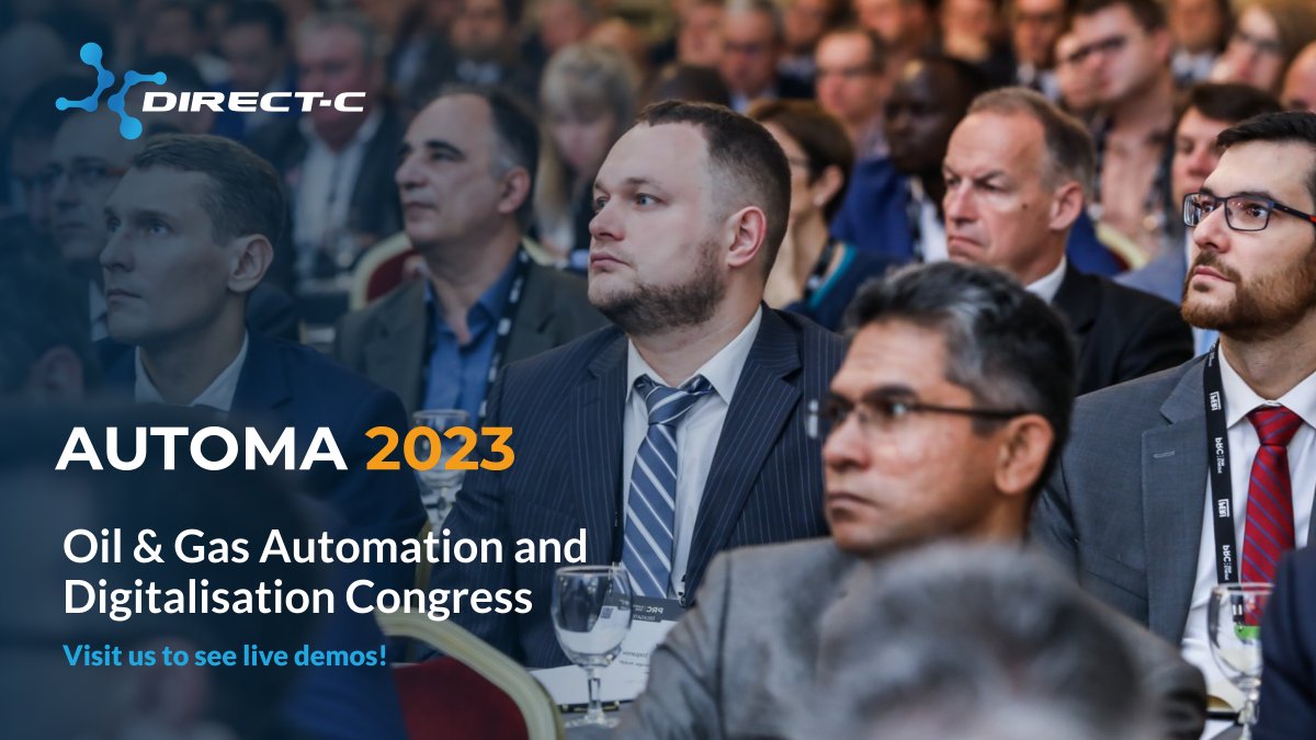 Direct-C is excited to be exhibiting at the Oil &amp; Gas Automation and Digitalisation Congress — AUTOMA 2023 next week. Visit us to see live demos of our innovative technologies &amp; learn more about our target monitoring solutions. 

hubs.ly/Q029vmcK0

#AUTOMA2023
