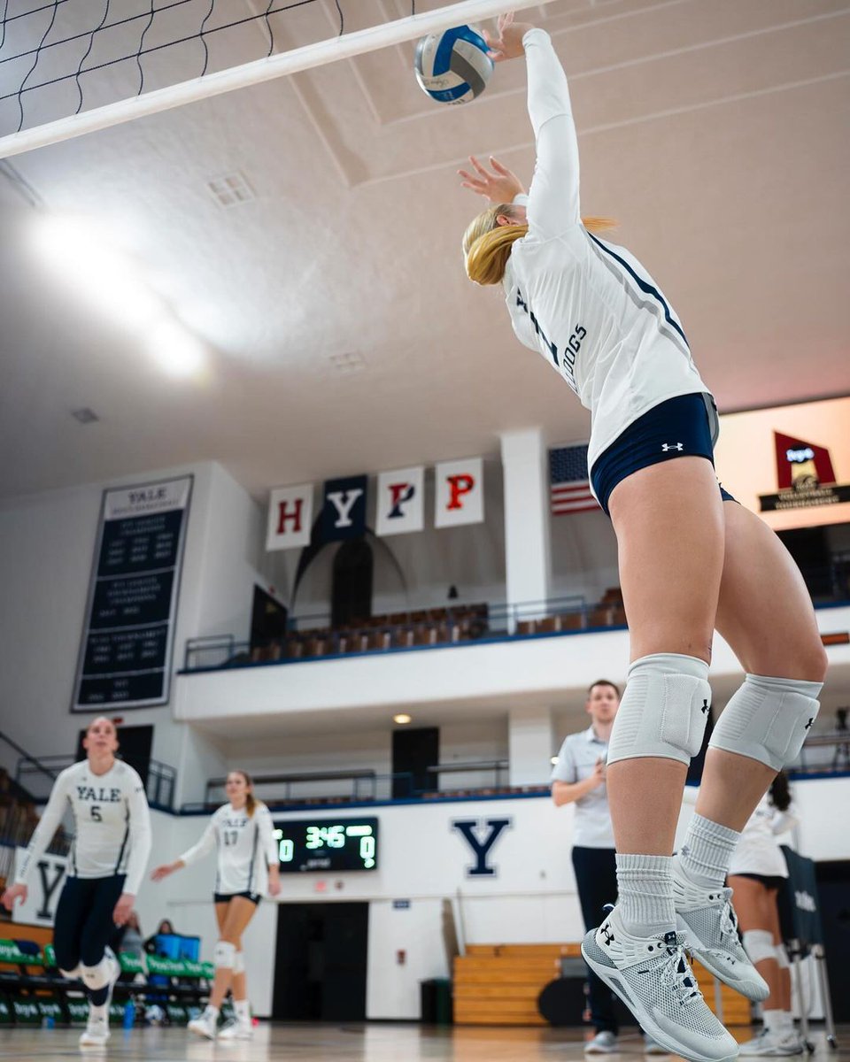 NCAAVolleyball's tweet photo. HAPPY WEDNESDAY 💪

#NCAAWVB x 📸 @YaleVolleyball https://t.co/PQytdGukgu