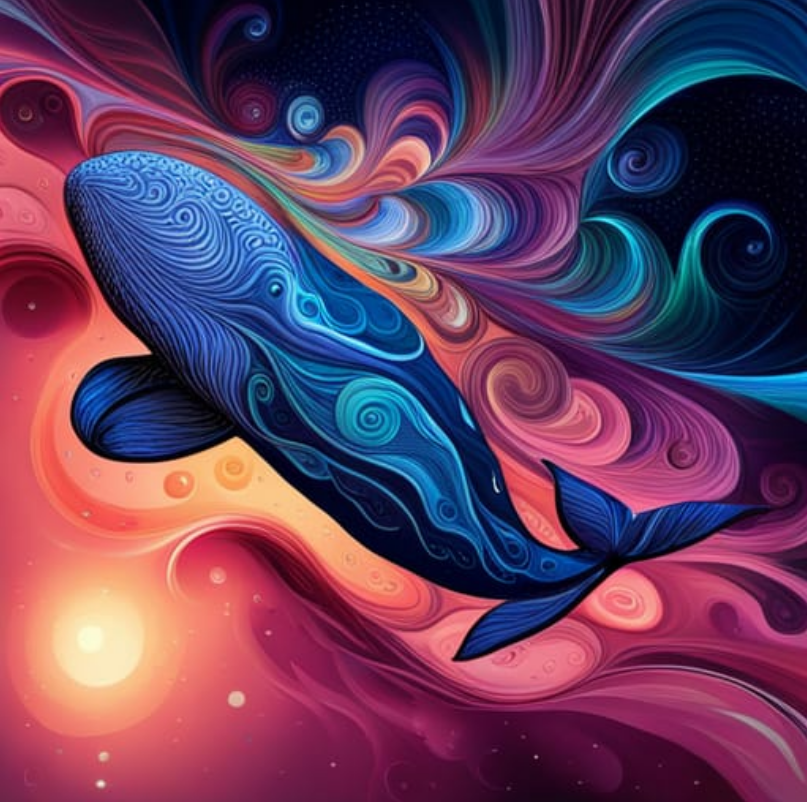 Check out Dream Whale 4 on OpenSea! opensea.io/assets/ethereu… via <a href="/opensea/">OpenSea</a>  5 editions available. #nftart #nftcollector
