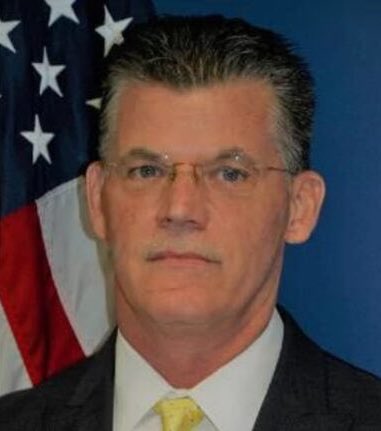 EndWokeness's tweet photo. Biden Pentagon official Stephen Francis Hovanic. One of his jobs was to oversee elementary schools for the Pentagon.

He was just busted in a massive human trafficking sting in Georgia. https://t.co/KHsPHvEWXS