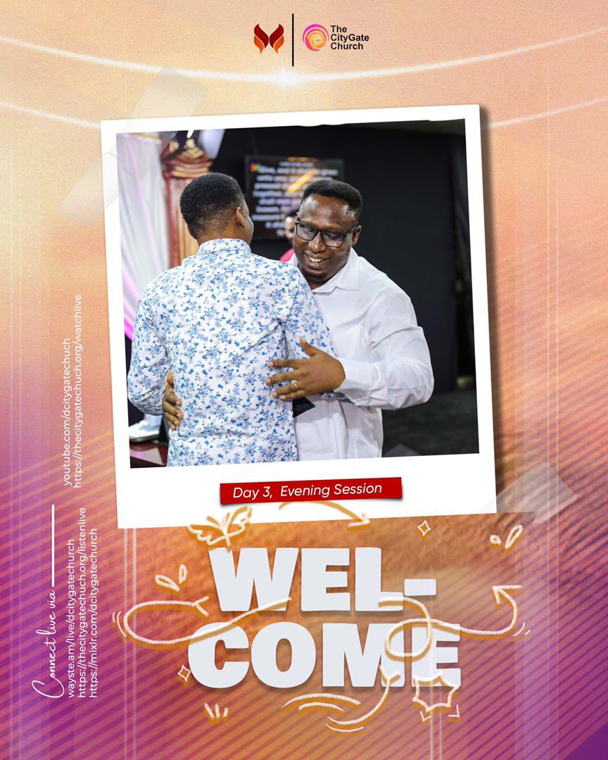 dcitygatechurch's tweet photo. Welcome to IMGC23 Day 3 Evening Session

Connect via:
Video: https://t.co/cDswn5h59W
•https://t.co/EVWCCfyTbS 
•https://t.co/keAyIchvQj

Audio: https://t.co/CsvMUpoxlQ
•https://t.co/Sh3SKfaQSJ

#Day3ES
#IMGC23
#TheMessageandThePromise
#TrueGod #EternalLife https://t.co/7uYmO8aHhU