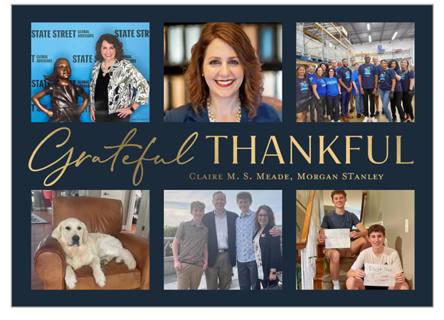 ClaireMSMeadeMS's tweet photo. From my family to yours, 

Wishing you and those you love a bountiful Thanksgiving, a joyous holiday season, and a prosperous New Year!

#HappyThanksgiving https://t.co/T6hsEBvFLv