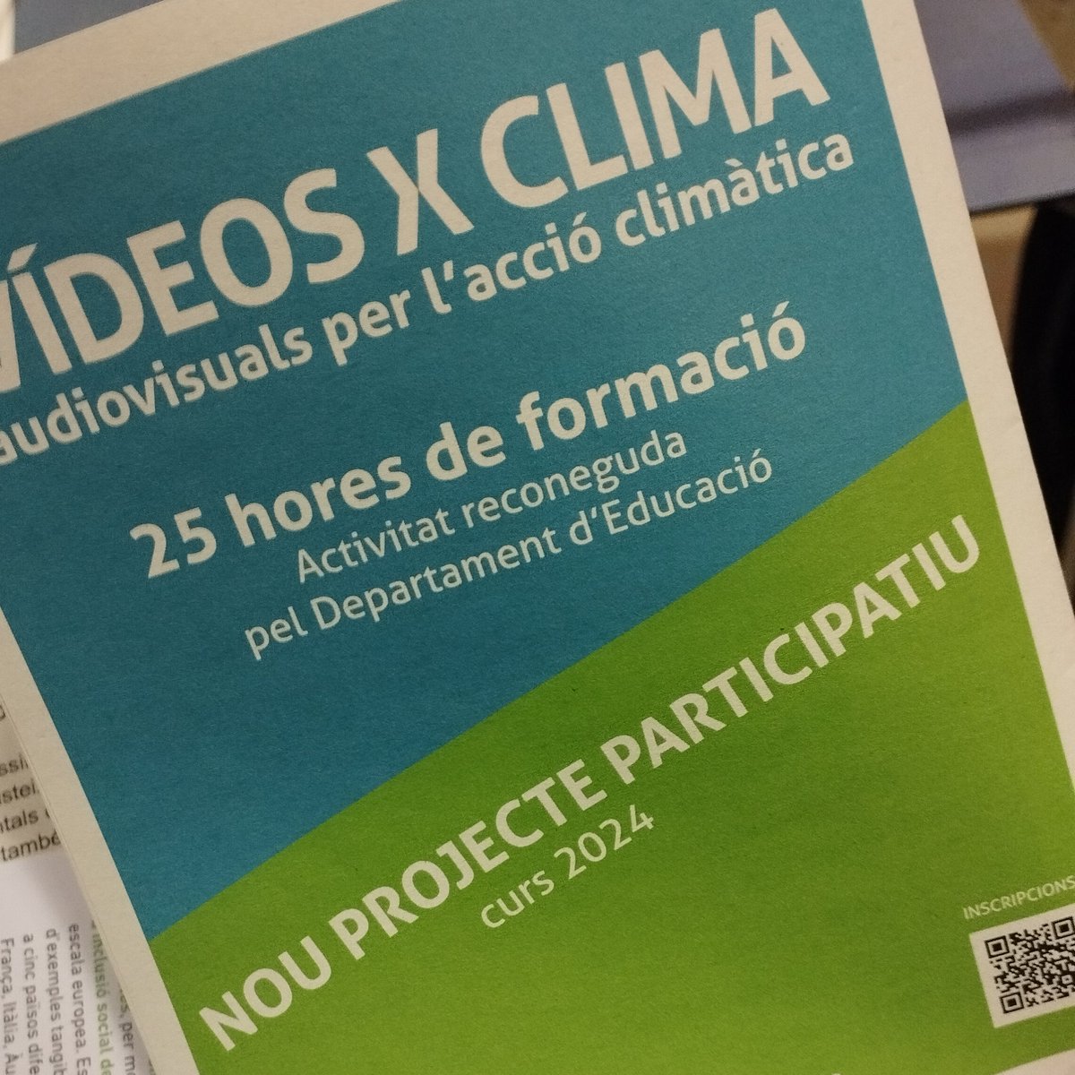 CRP_Granollers's tweet photo. Acte de cloenda del projecte @ClimatubersGran @granollers. Un projecte amb gran impacte a la ciutat i que tindrà continuïtat amb la proposta VídeosXclima que volem impulsar al territori juntament amb l'@ACGranollers https://t.co/RXlcBIIfXb