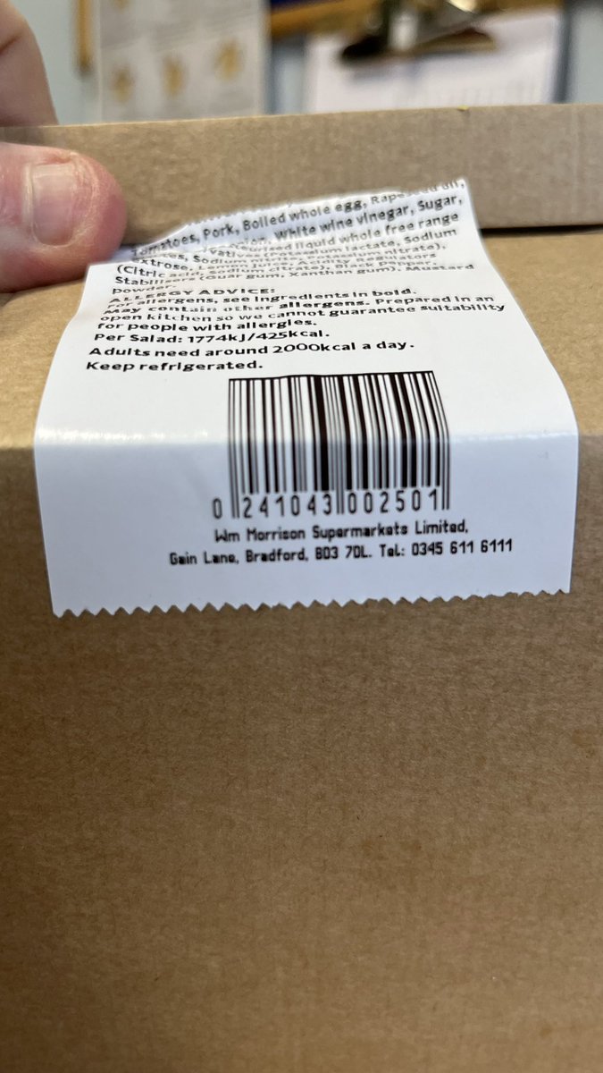 david_robson264's tweet photo. @Morrisons Didn’t bother with the receipt at self service but the record will be on my morecard. Thanks https://t.co/gMYC6sPDEJ