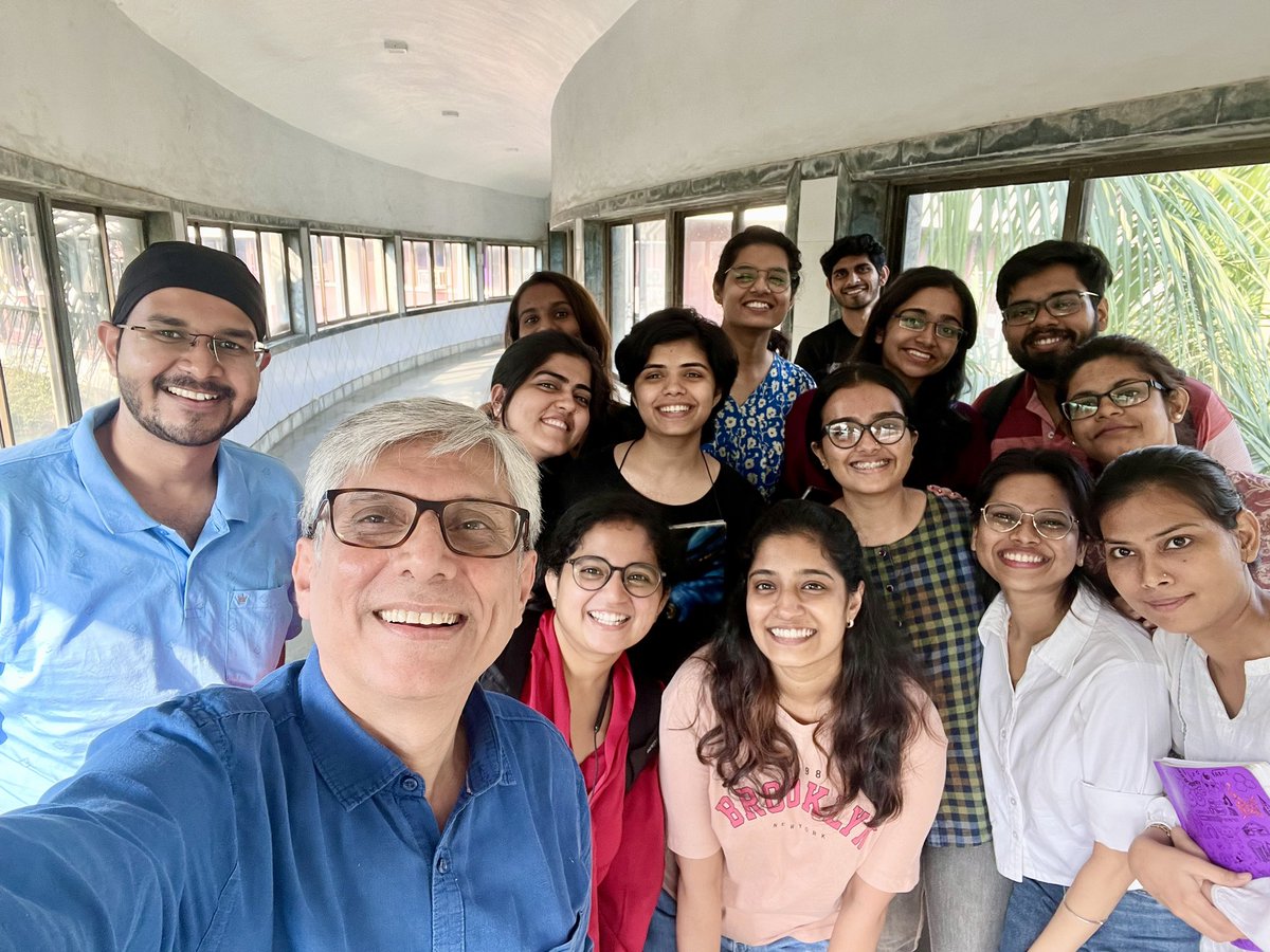 RajivSarin5's tweet photo. Delighted to welcome 26 bright research scholars for  PhD HBNI HealthSciences 2023 at @TataMemorial &amp; @ACTREC_TMC
As Academic Program chairperson I am happy with the fair matching process - almost every PhD guide &amp; scholar got their 1st/2nd choice 
On our Bench to Bedside Bridge https://t.co/iXvzr4kcF2