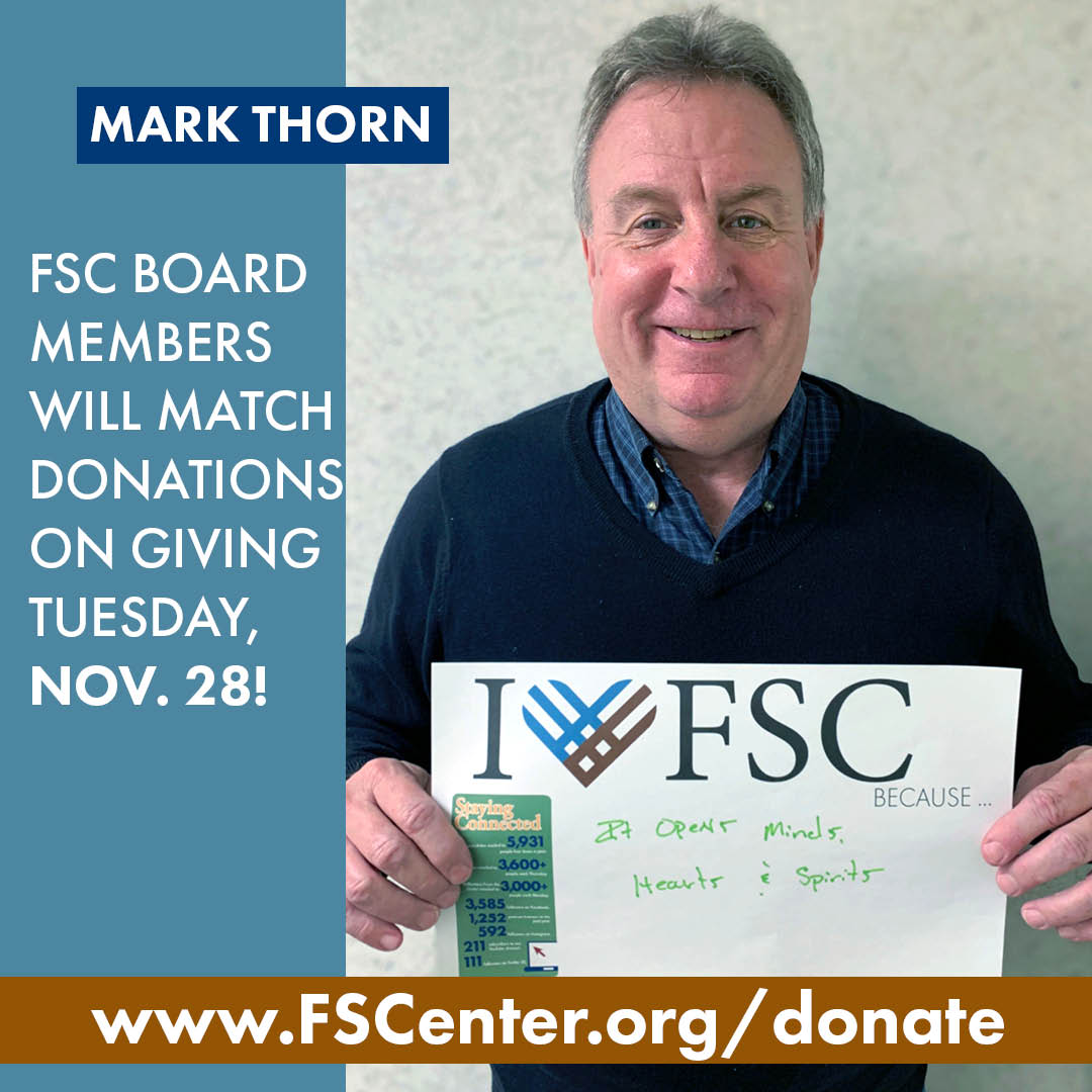 #GivingTuesday is almost here! We're grateful for ANY SIZE donation you can make to support our mission, and thanks to a #boardmatch, your gift will be DOUBLED! #Franciscan #spirituality #gratitude #community #missionsupport #LaCrosseWI