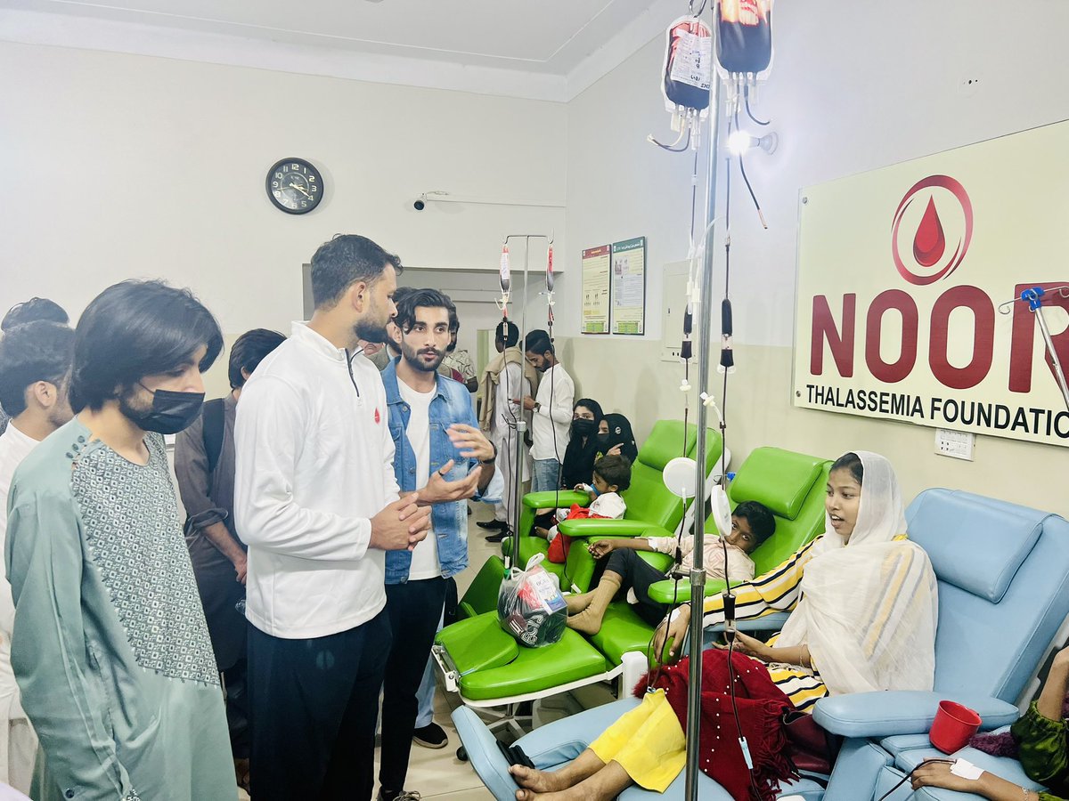 IhsanullahIK50's tweet photo. Ambassador BCP IHSAN ULLAH visit of thalassemia centre with @BloodChainPK team Lahore.
#ik152
#BCP
#donatebloodsavelives
#ThalassemiaPrevention https://t.co/UAhytrY94q