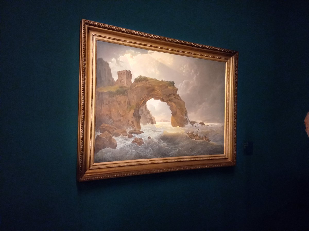 Una  bellissima mostra alle @gallerieditalia con il sostegno di @intesasanpaolo e @IFNapoli sulla città partenopea ai tempi di #Napoleone, che ho avuto la fortuna di scoprire.  Un bel progetto che riunisce opere di vari musei 🇪🇺. Grazie a @janviertoscan per le ottime spiegazioni!