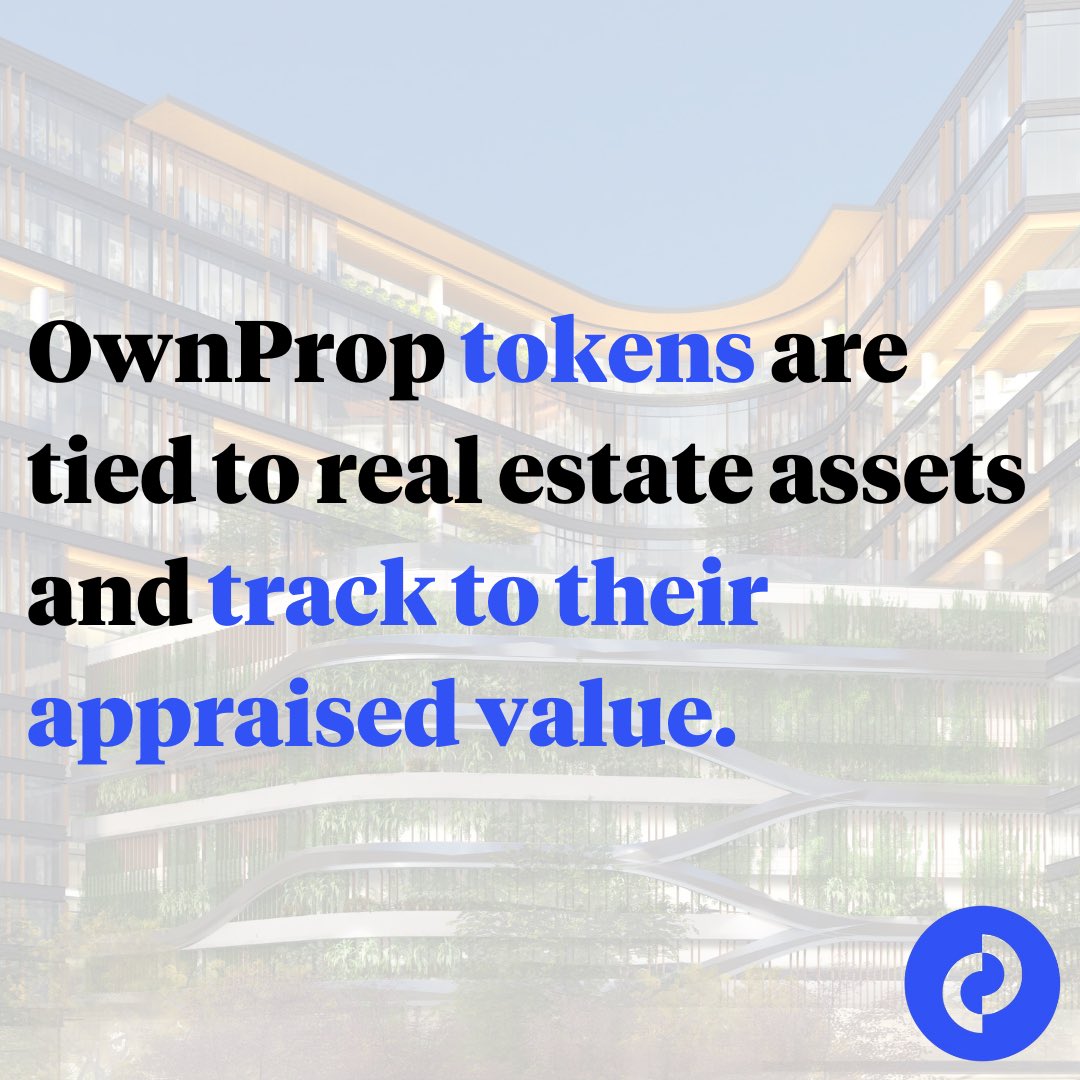 OwnPropApp's tweet image. Tokenization is revolutionizing real estate.