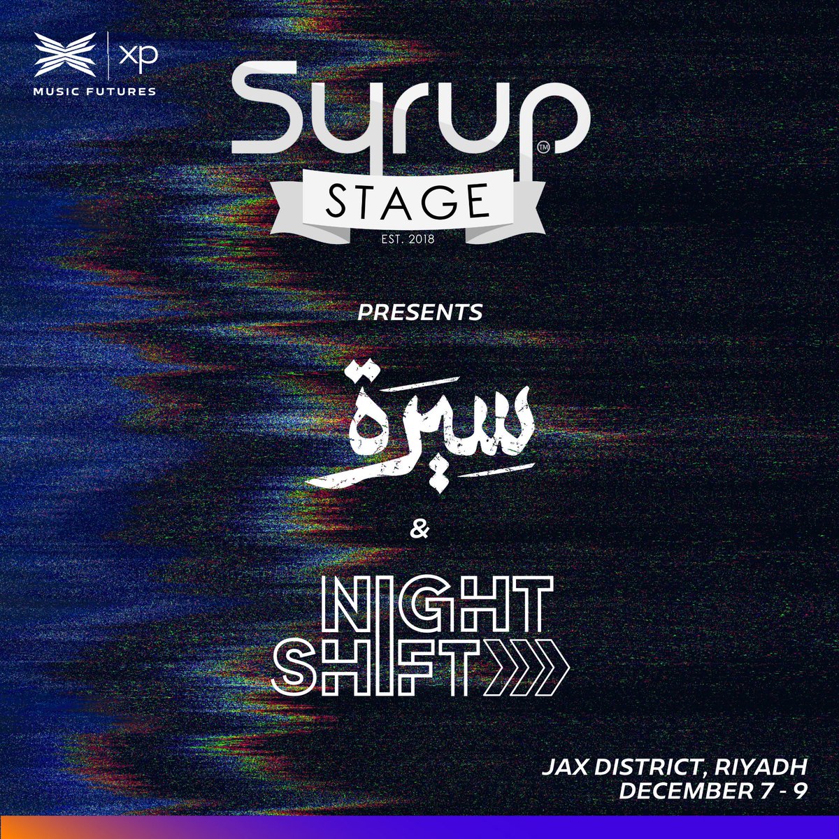 Join us on Dec 8th for the XP event! 🎶 Experience "Night Shift" and "Seera" live. Use code "SYR20" for a 20% discount on XP NITE tickets (limited to first 100). Get ready for an incredible night of music! 🎸🥁🥢

mdlbeast.com/events/xp-musi…