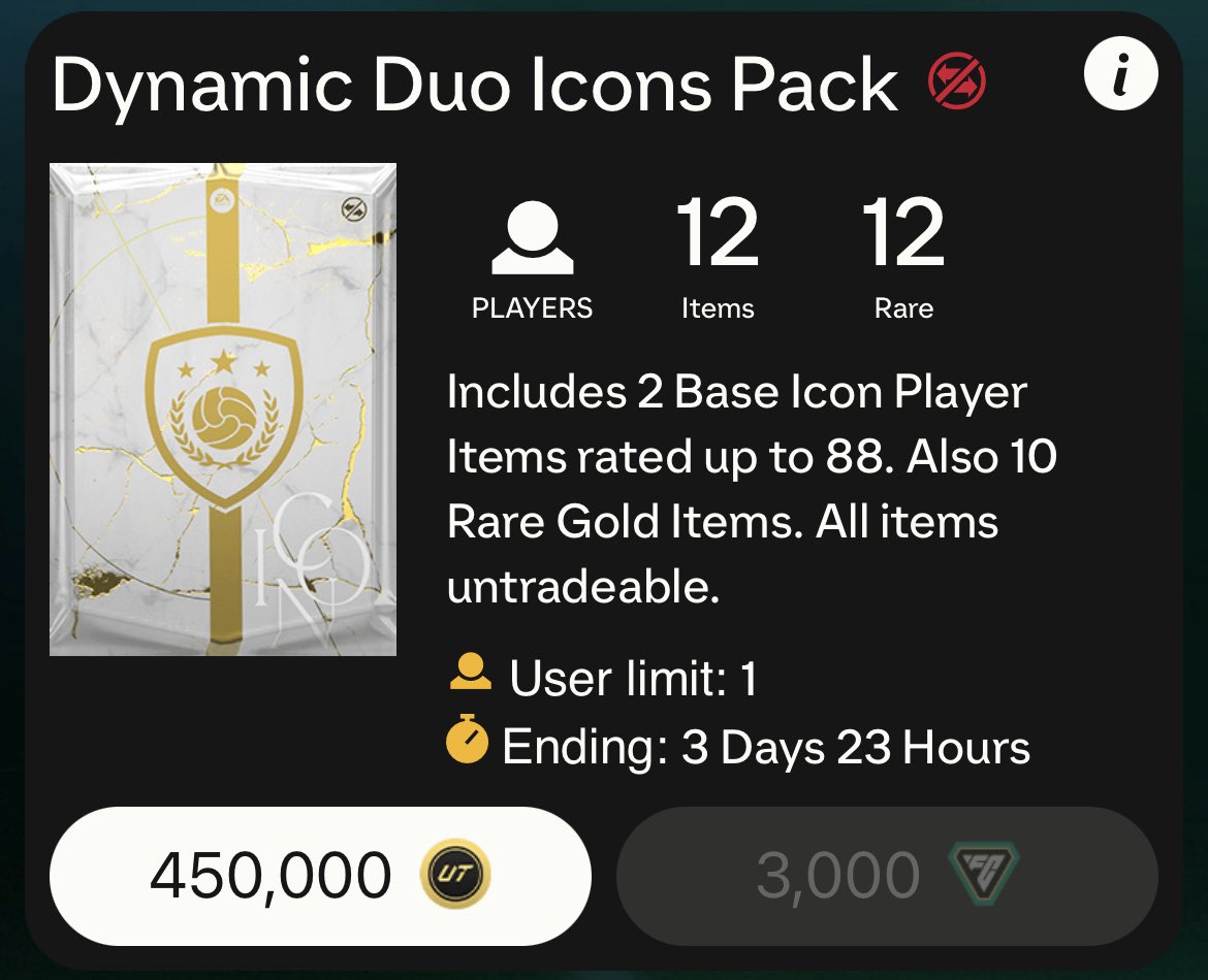 🚨👨🏻‍🔬 GIVEAWAY 👨🏻‍🔬🚨

Mbappe is here, you need some fodder to help complete him? 🇫🇷

5 lucky winners will be drawn in the next 24 hours, codes will be sent out via DM so make sure you’re following 📨

Follow the steps below to get involved! 👀

Like ❤️
Retweet 🔄
Follow 🙏🏻

#EAFC24