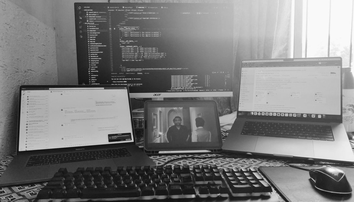 itsShankyForU's tweet photo. Workstation ✨
Ps:- Need some suggestions for a perfect setup!!
#firstPostOnX https://t.co/JzChNcvK63