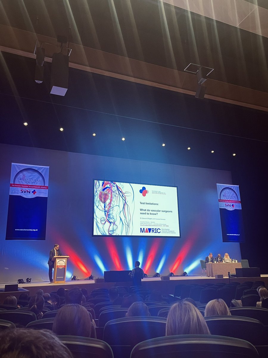 Steve Rogers wrapping up day 1 as part of a fantastic joint symposium with <a href="/BACPAR_official/">BACPAR</a> <a href="/VSGBI/">Vascular Society</a> and <a href="/vascularnurses/">SVN (Society of Vascular Nurses)</a> on amputation. Looking forward to day 2!