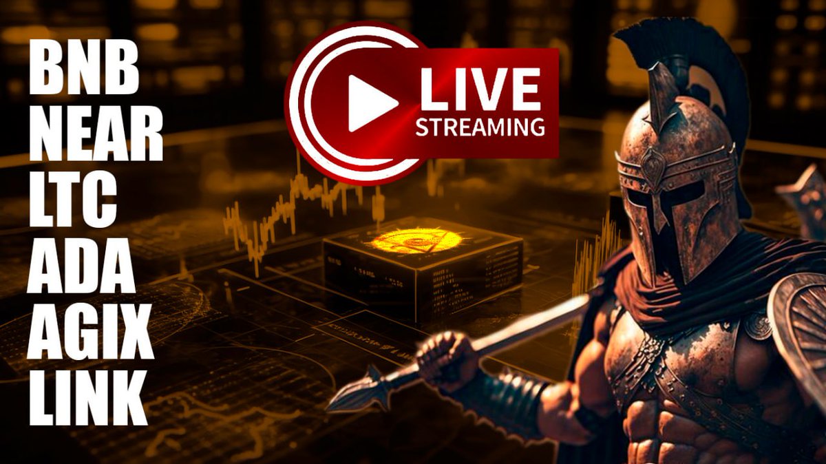 Tu lista #cripto está por comenzar 
#BNB #NEAR #LTC #ADA #AGIX #LINK 

youtube.com/live/t987DA5tG…