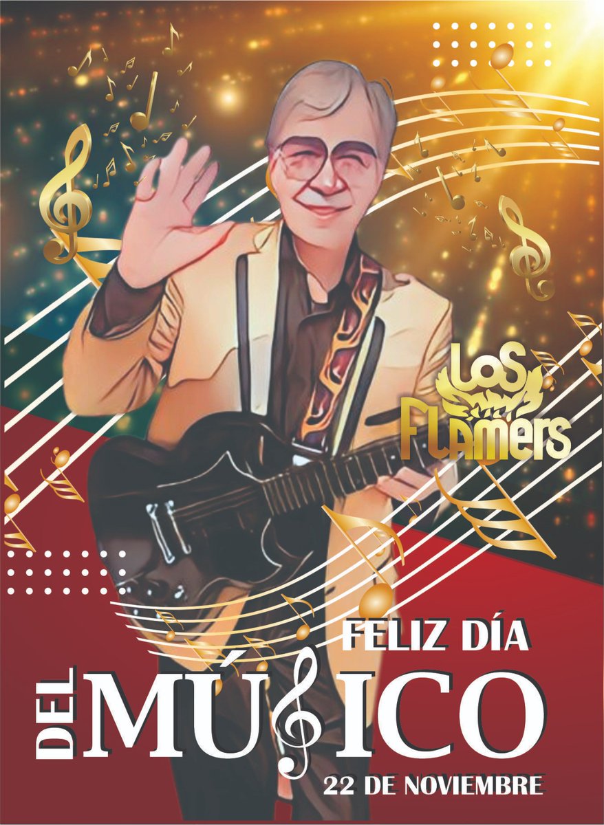 los_flamers's tweet photo. #DiaDelMusico
Hoy 22 de Noviembre celebramos a Santa Cecilia "Patrona de los músicos" gracias 🙏 por cuidarnos y protegernos desde 1964.
Felicitaciones 🫶 para todos nuestros colegas músicos abrazos desde #Veracruz https://t.co/xcdvYnpAEX