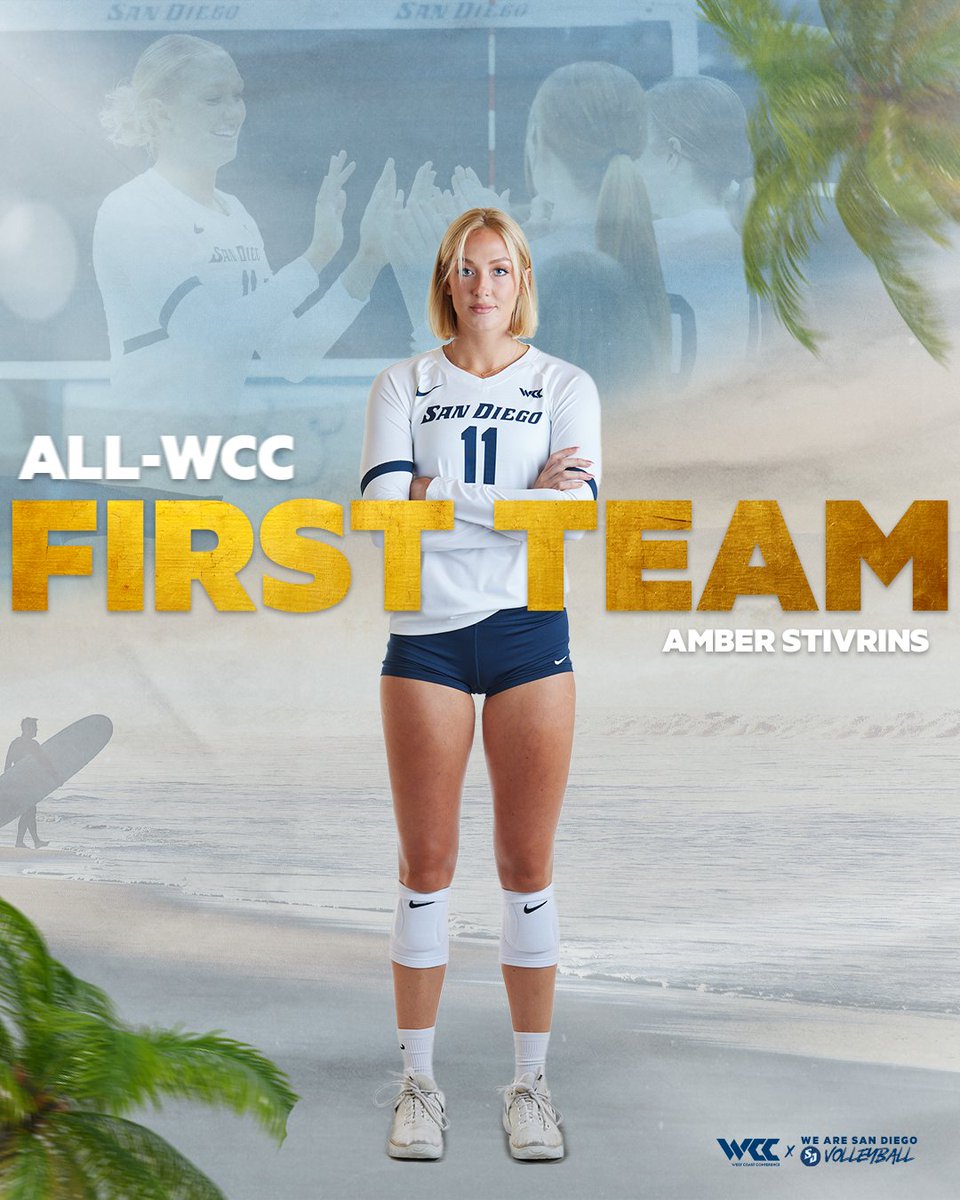 An All-WCC First Team selection for one of the conference's most fearsome offensive players. 🗞: bit.ly/3GaxCFN @WCCsports | #GoToreros