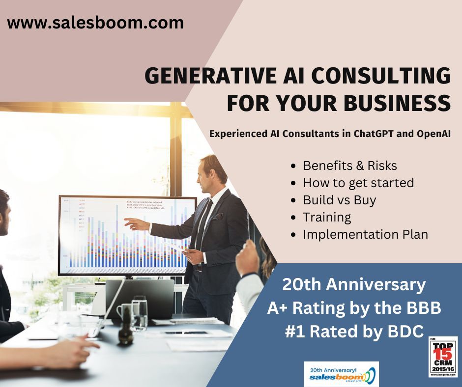 SalesboomCloud's tweet photo. ๐ Revolutionize your customer management strategy! Find out how in our newest article. Read more: https://t.co/ULhd5h6rtf
#CRM #DigitalTransformation #CEO #Sales #Marketing #AI #ChatGPT #OpenAI #GenerativeAI #CustomApps #DigitalDistruption #b2b #SaaS #Cloud https://t.co/gfyoZzkmnV