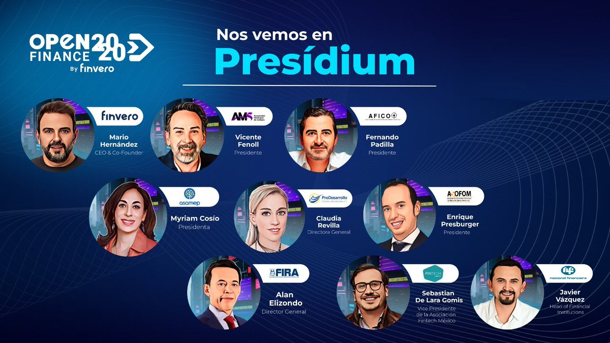 bancomext's tweet image. El titular de la Unidad de Instituciones Financieras de @bancomext y @NafinOficial, @javiervazquezd, participó en la inauguración de la 5° edición del #OpenFinance2020, el evento anual más esperado de la industria #FINTECH.

Más información➡️ openfinance2020.com