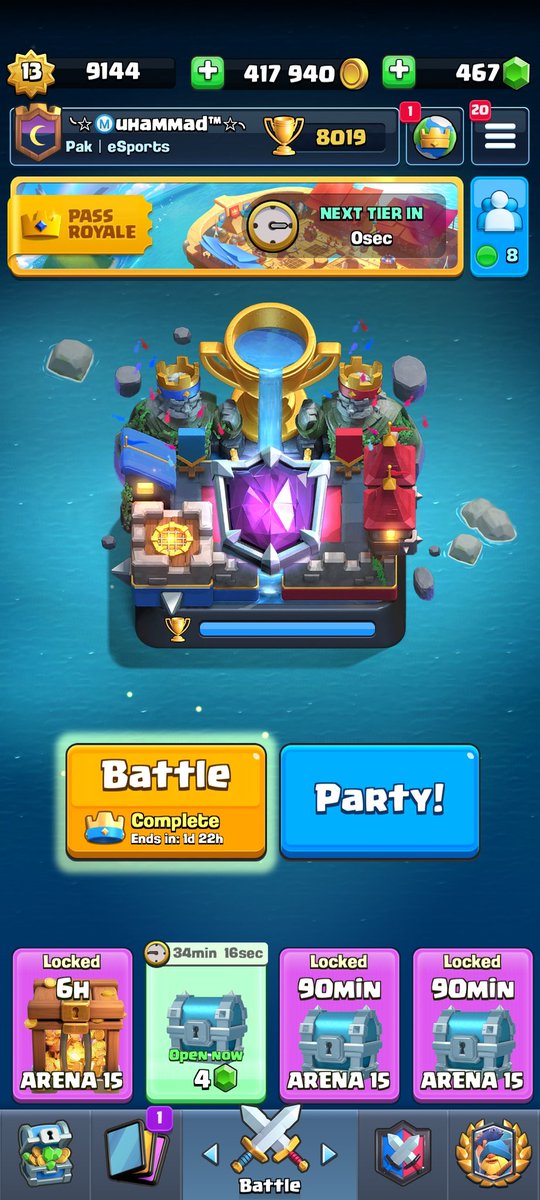 No evos no champ when i was actually good 😭