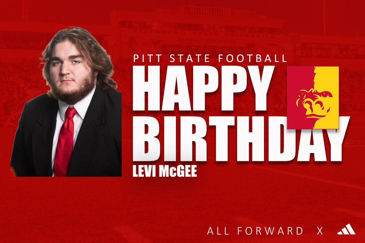 GorillasFB's tweet photo. Happy Birthday to Gorilla OL Levi McGee! 

#1-0 #AllForward #GorillaBDAY https://t.co/AqHKmjh4My