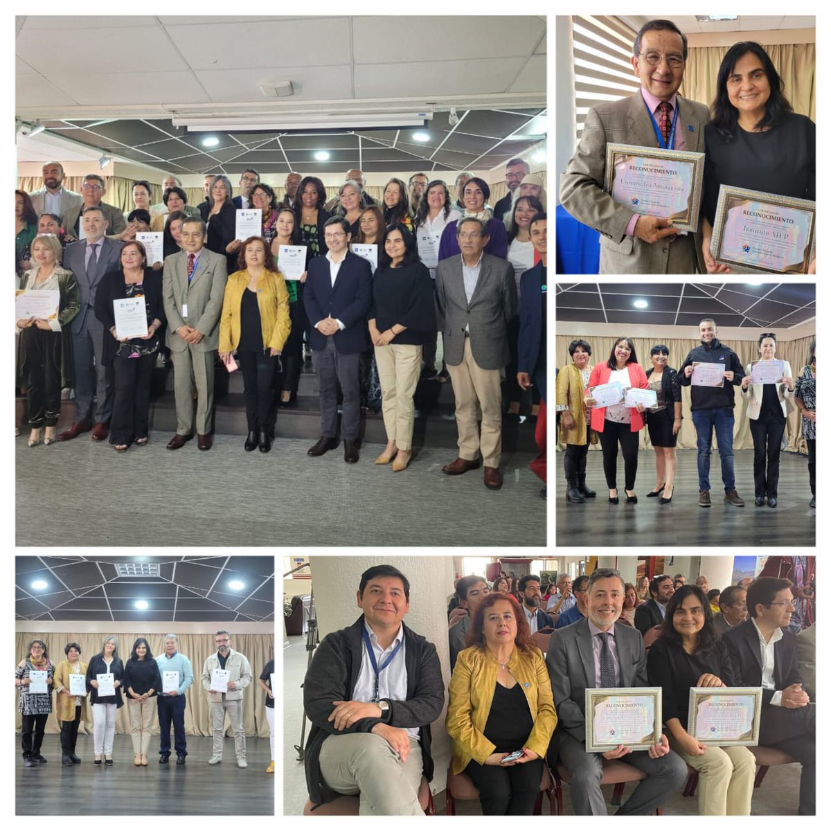 AiepAntofa's tweet photo. Con la certificación de 18 dirigentes vecinales y actores sociales, se realizó con éxito el cierre del programa piloto "Universidad Social", impulsada por @AIEP , @SantoTomas_ST y @udeantofagasta gracias al apoyo de @fmescondida @aminerals y todo el equipo de @alianzaantofa https://t.co/ZG4WAm5ftf