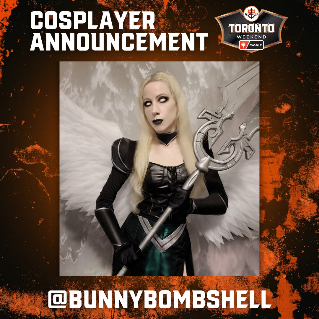 FaceToFaceGames's tweet photo. Surprise! The incredible @BunnyBombshell will be a featured cosplayer at Tour Weekend Toronto! 😍 Check the link in our bio for more details!
More details here: https://t.co/J991cFv6uz
#MagictheGathering #Avacyn #FacetoFaceGames #WizardsoftheCoast #f2fyyz https://t.co/sKrDJqTu6J