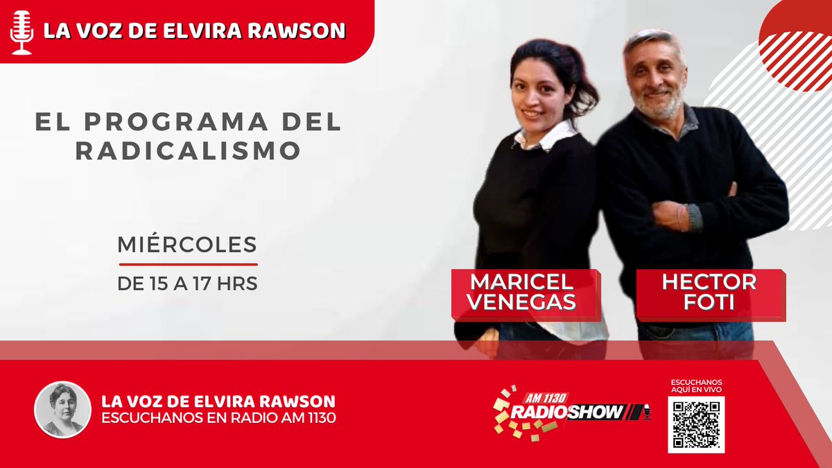 📻 Hoy en LA Voz de Elvira 🇲🇨
 Programa 117 
👉 @pablo_azar24724 con su columna politica - El fenómeno Milei
🌎 <a href="/agulanovsky/">Agustin Ulanovsky 🇦🇷🎗</a> nos brinda su mirada internacional sobre las elecciones
<a href="/GoniMoreno/">Rodrigo Goñi Moreno</a> en exclusiva desde España
📻 am1130.com.ar
<a href="/ElviraVozde/">La Voz de Elvira Rawson</a> 
<a href="/hernan_najenson/">Hernan Najenson</a>