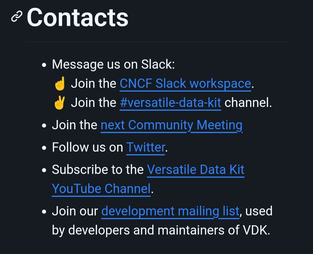 Find us on the CNCF Slack channel 👀 Contacts and links 👉 github.com/vmware/versati…