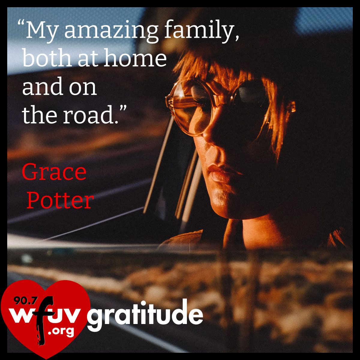 Check out FUV's 2023 'What I'm Grateful For' feature, asking 11 artists, including  @gracepotter, who plays #FUVCheer on 12/6 at the @beacontheatre, about the songs, charities, and things that they are most grateful for in 2023. Here: wfuv.org/content/what-i….