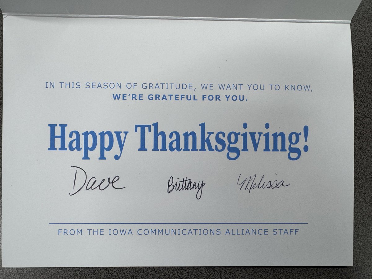 So thankful for such a great team <a href="/IACommAlliance/">IACommAlliance</a>!! Nice way to end the week and enter the long weekend