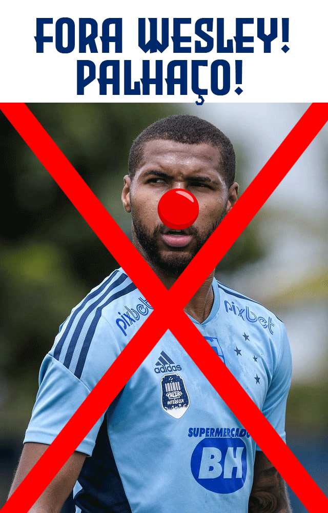 Frog00_'s tweet photo. @mafiaazulofc #FORAWESLEY ELE NAO TEM DIREITO DE USAR ESSA CAMISA!😡🖕 https://t.co/ZNxlgeTLUz