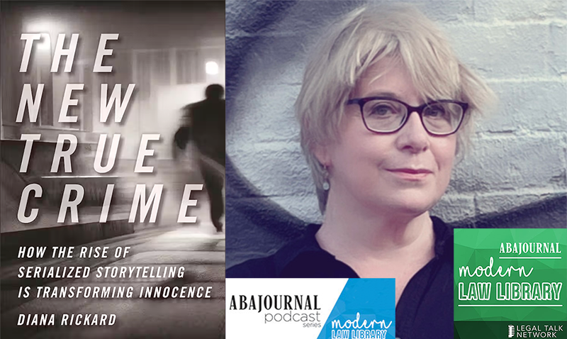 ABAJournal's tweet photo. The Modern Law Library: How is the true-crime genre impacting how people think about innocence?  https://t.co/RUhYlvKABD #podcast #modernlawlibrary #legalwriting #truecrime @BooksforLawyers @Lee_Rawles @LegalTalkNet @ProfRickard @bmcc_cuny https://t.co/xBXSlTY9pM