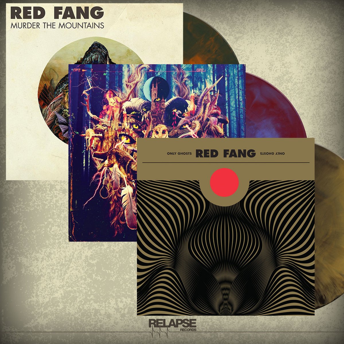 Discounted Red Fang LPs and CDs available now for @RelapseRecords' Black Friday Sale! relapse.com/collections/re…