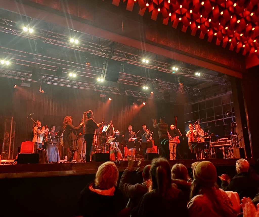 Tonight at @NCHMCR RPS Composer @blasiokavuma’s new work for @MancCamerata and @AMCGospelChoir opened the show uniting Afro-diasporic and Western classical music traditions. A huge moment for transcultural music and a spectacular collaboration to witness.