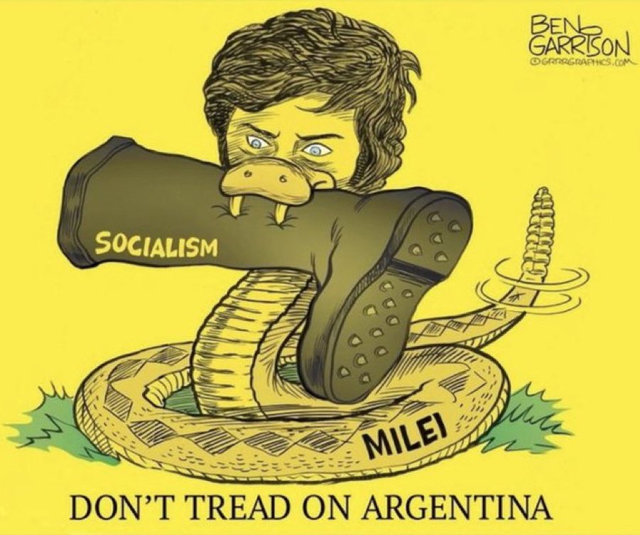 eduardomenoni's tweet photo. 🚨| Javier Milei es furor en Estados Unidos, la derecha patriota pro Trump está encantada con la victoria del libertario que aplastó a los comunistas con un discurso duro y honesto. 

Yo apoyo a Javier Milei ¿y tú? 🇦🇷 https://t.co/WJsD2dCy7N