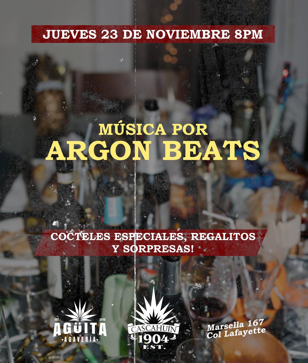 Tenemos la posada de nuestros amigos y compadres Tequila <a href="/cascahuin/">Tequila Cascahuín</a>, habrá coctelitos especiales, regalos y sorpresas! Apúntele y reserve!