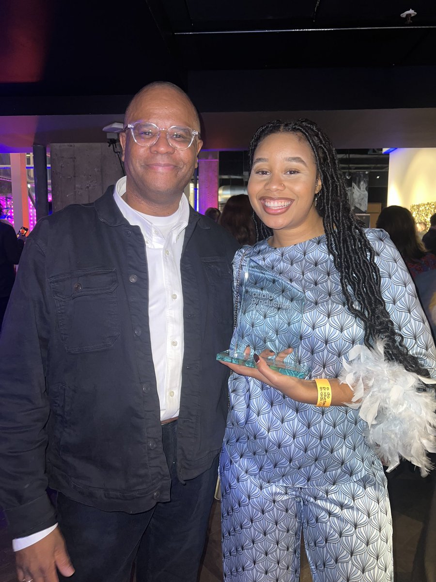TonyMinvielle's tweet photo. Massive congrats to all the winners at this year’s @WeAreAudioUK Audio Production Awards - thank you for, yet again, allowing me to judge some of these amazing creatives #APAs2023 winner @sylvie__c Sylvie Carlos 🙌🏾🙌🏾🙌🏾
@jazzfm @bauermedia #tmonsunday https://t.co/7HkIcnx2yX